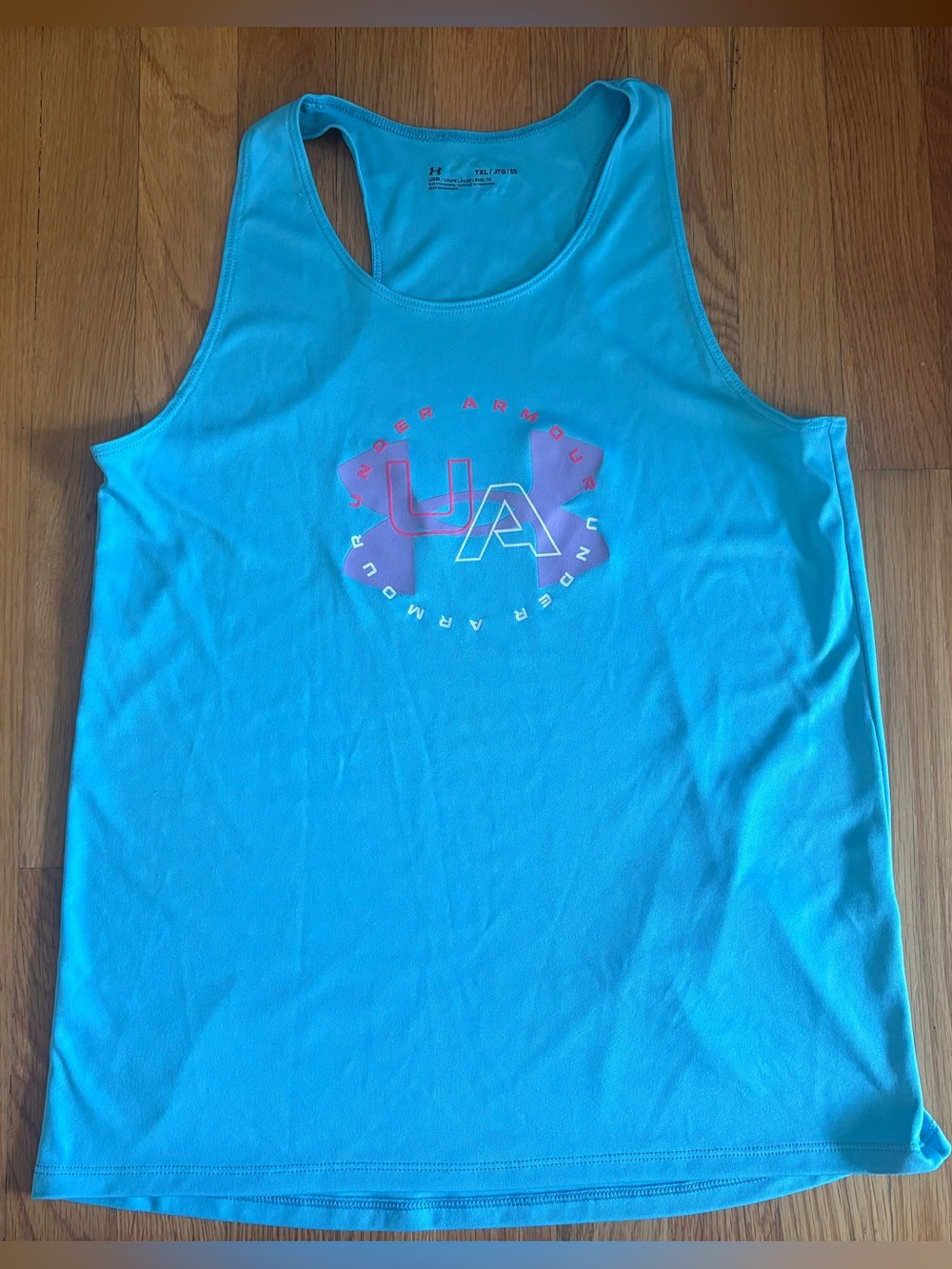 Under Armour Big Logo Tech Tank Top - Girl’s Size YXL
